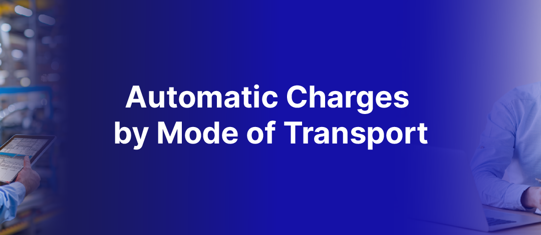 Automatic Charges by Mode of Transport